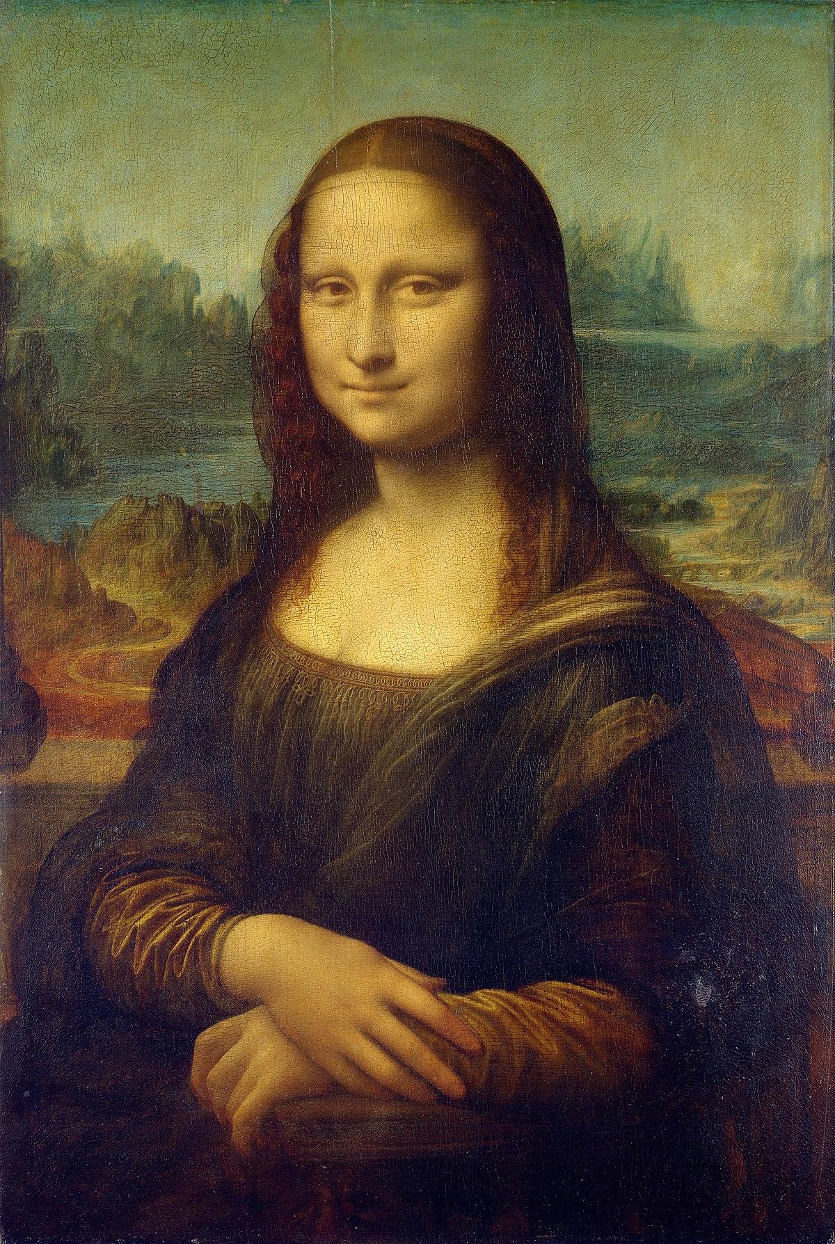 Leonardo da Vinci's Mona Lisa, an example of good composition for webcams