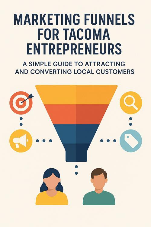 Diagram showing a marketing funnel
