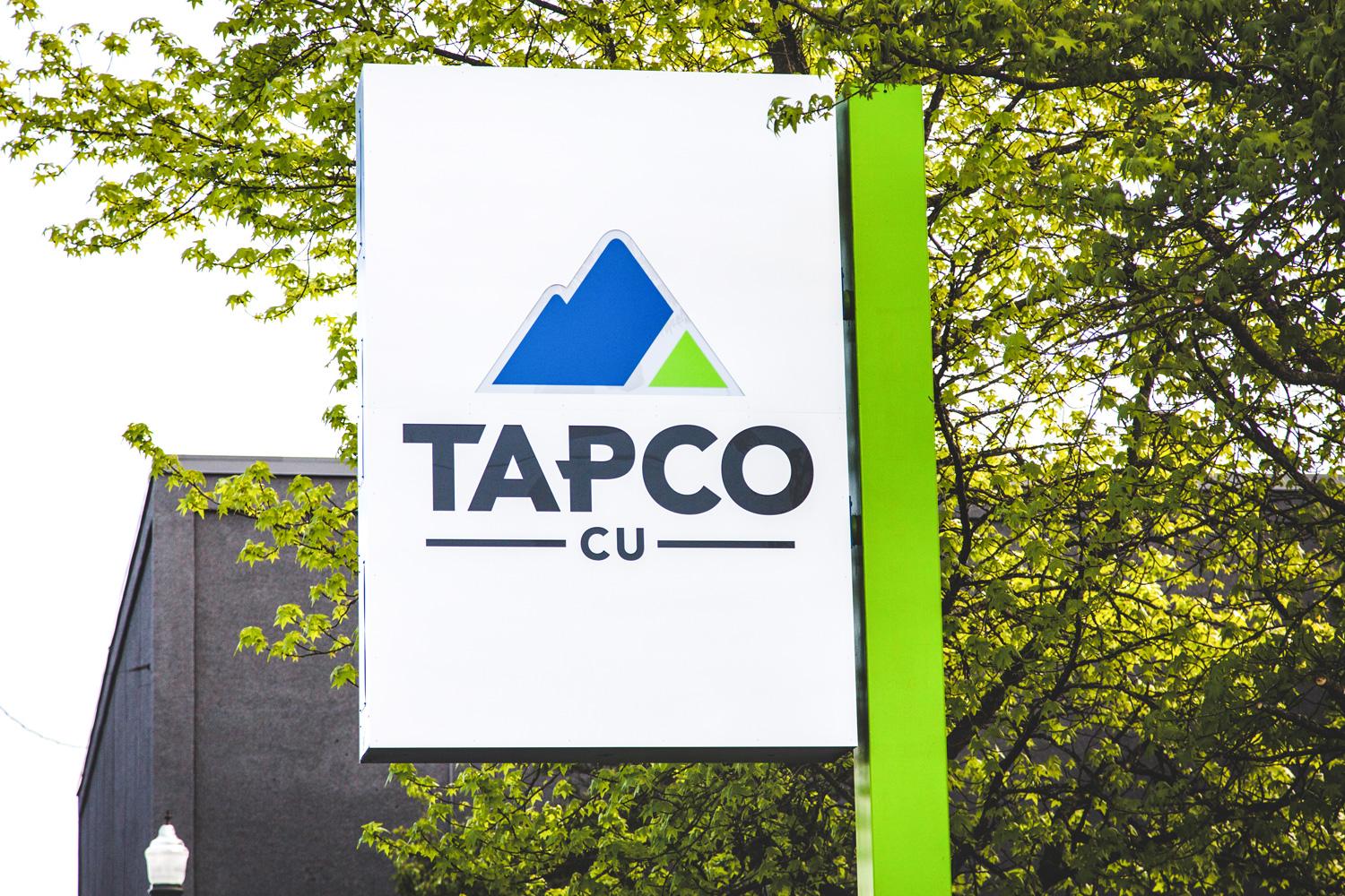 TAPCO exterior signage